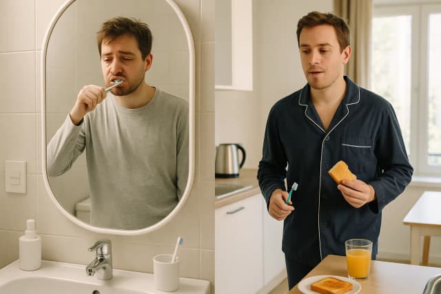 بهترین زمان برای مسواک زدن؛ قبل یا بعد از صبحانه؟ پاسخ علمی اینجاست